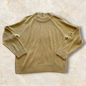 The TOG Shop Women's PM Golden Yellow Long Sleeve Mock Neck Sweater